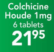 Colchicine Houde 1mg 6 Tablets