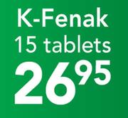 K-Fenak 15 Tablets