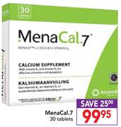 MenaCal.7-30 Tablets pack