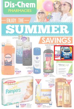 Dischem : Enjoy The Summer (20 Nov - 6 Dec 2015), page 1