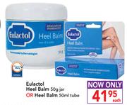 Eulactol Heel Balm 50g Jar Or Heel Balm 50ml Tube-Each