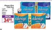 Always Ultra Pads Duo-Each