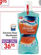 Aquafresh Extreme Clean Mouthwash-500ml