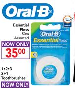 Oral-B Essential Floss Assorted-50ml