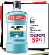 Listerine Zero Mouthwash-1ltr