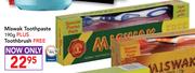 Miswak Toothpaste-190g + Toothbrush Free