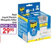 Raid Liquid Electric Mosquito Killer Unit