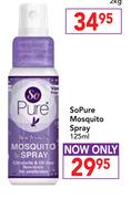SoPure Mosquito Spray-125ml