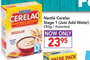 Nestle Cerelac Stage 1 Just And Water Assorted-250g
