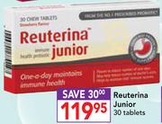 Reuterina Junior 30 Tablets