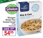 Glutagon Gluten Free Toasted Cereal Assorted-375g