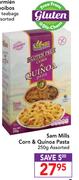 Sam Mills Corn & Quinoa Pasta Assorted-250g