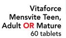 Vitaforce Mensvite Teen, Adult Or Mature-3x60 Tablets pack