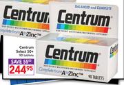 Centrum Select 50+ 90 Tablets