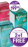 Vitaforce Mensvite Teen, Adult Or Mature-60 Tablets pack