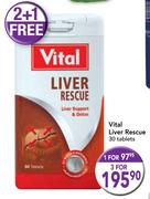 Vital Liver Rescue-3x30 Tablets Packs