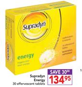 Supradyn Energy 30 Effervescent Tablets
