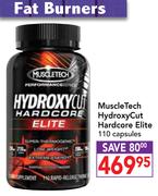 Muscle Tech Hydroxy Cut Hardcore Elite 110 Capsules