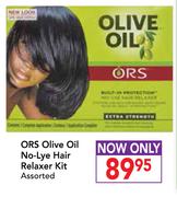 ORS Olive Oil No-Lye Hair Relaxer Kit Assorted