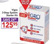Vigro 3-Step System Starter Kit
