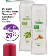 Dis-Chem Essential Treats Shampoo Or Conditioner Assorted-1x420ml