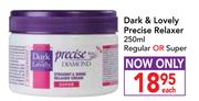 Dark & Lovely Precise Relaxer Regular Or Super-250ml Each
