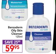Benzaderm Oily Skin Cleanser-125ml