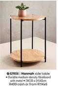 Hannah Side Table 829858
