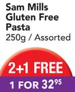 Sam Mills Gluten Free Pasta Assorted-250g