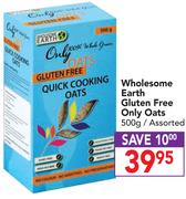 Wholesome Earth Gluten Free Only Oats Assorted-500g