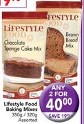 Lifestyle Food Baking Mixes Assorted-2x350/320g