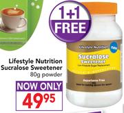 Lifestyle Nutrition Sucralose Sweetener-80g Powder