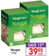 Nougat-130g Each
