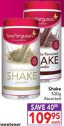 Tony Ferguson Shake Assorted-520g Each