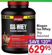 Biogen Iso-Whey Assorted-3Kg
