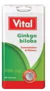 Vital Ginkgo Biloba-30 Capsules