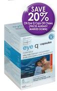 Eye Q 180 Capsules or Chews-Each
