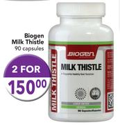 Biogen Milk Thistle-2 x 90 Capsules