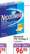 Nicotinell TTS 10 Step3-7 Plasters