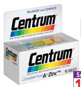 Centrum Adult-90 Tablets
