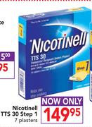 Nicotinell TTS 30 Step1-7 Plasters