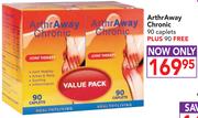 ArthrAway Chronic 90 Caplets+ 90 Free