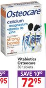 Vitabiotics Osteocare 30 Tablets