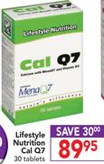 Lifestyle Nutrition Cal Q7 30 Tablets
