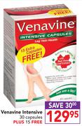 Venavine Intensive 30 Capsules Plus 15 Free