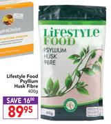 Lifestyle Food Psyllium Husk Fibre-400g