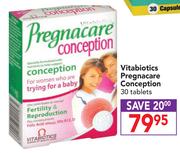 Vitabiotics Pregnacare Conception 30 Tablets