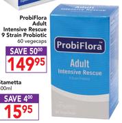 ProbiFlora Adult Intensive Rescue 9 Strain Probiotic 60 Vegecaps