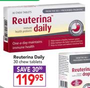 Reuterina Daily 30 Chew Tablets
