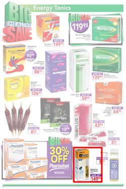 Dischem : Big Healthy Save (22 Jan - 7 Feb 2016), page 6